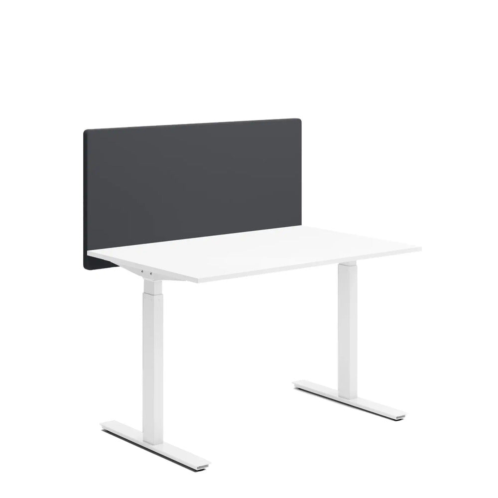 Bordsskärm Alma, B1200 x H600mm, Svart