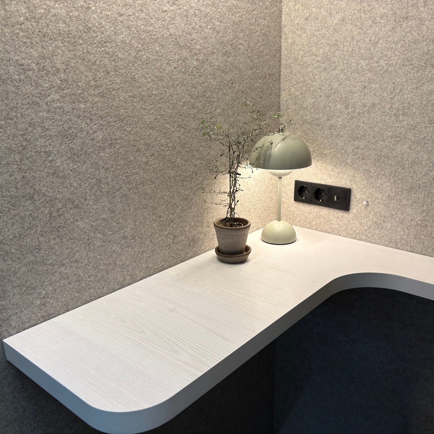 Kontorsbås Beltton Work Pod H225 x B110 x D105 cm