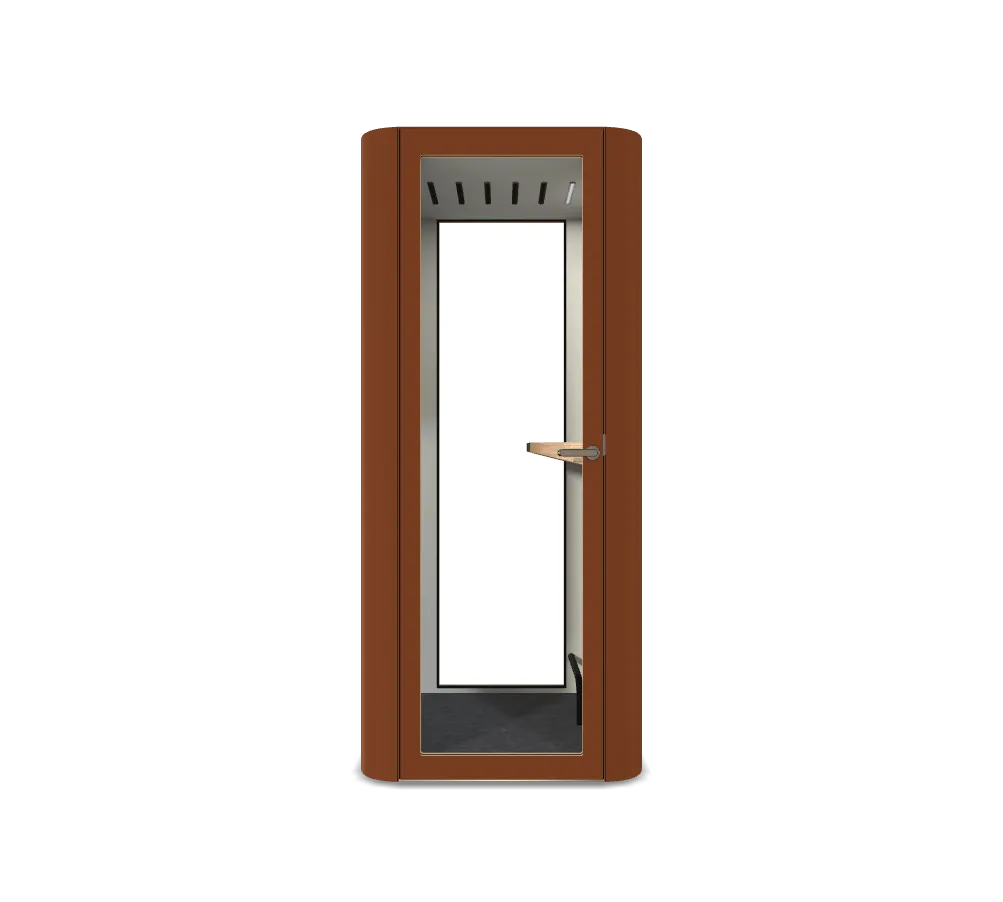 Telefonbås Space S, H225 x B100 x D100 cm, Tyst Rum
