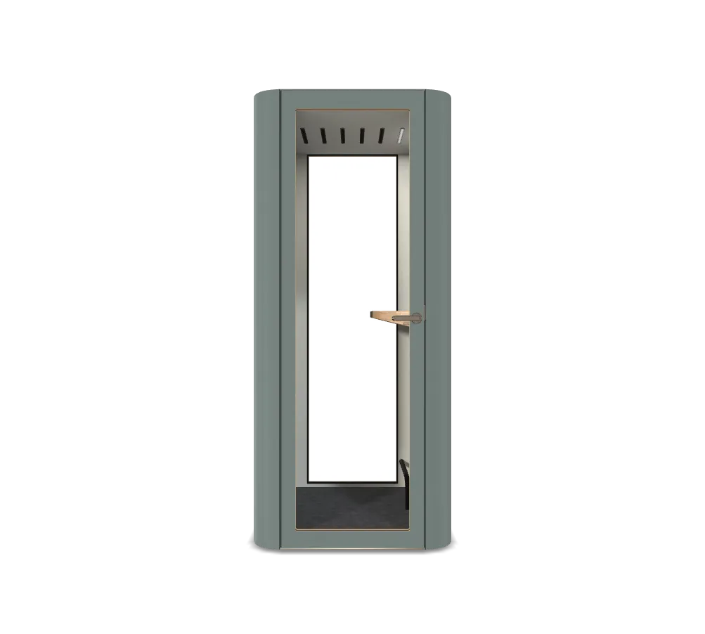 Telefonbås Space S, H225 x B100 x D100 cm, Tyst Rum