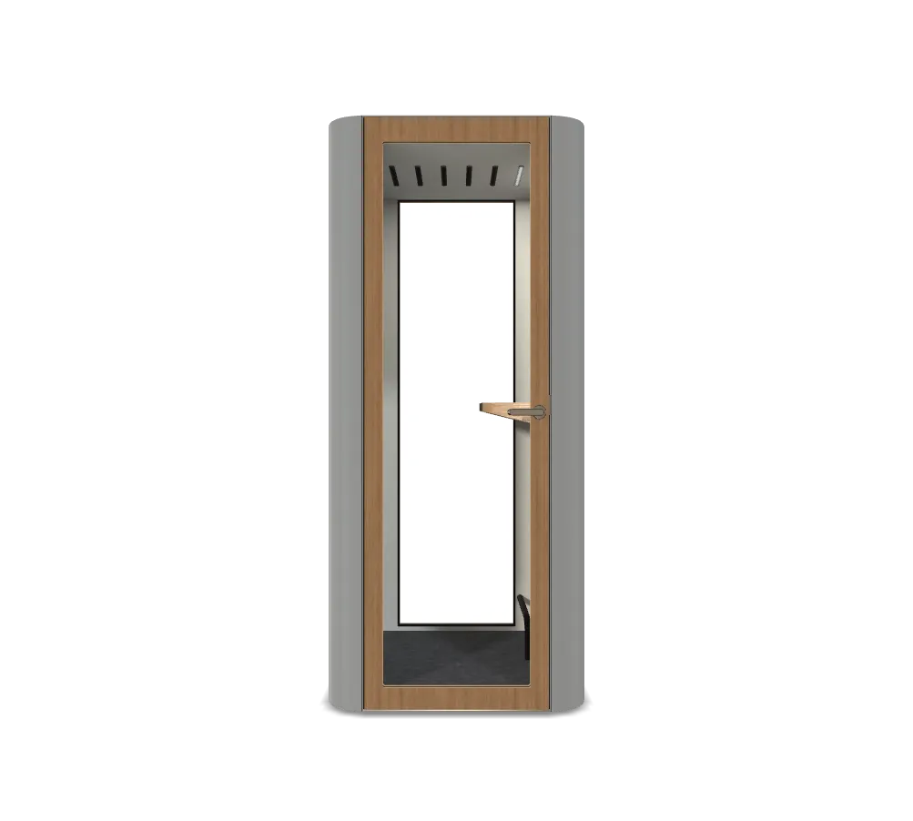 Telefonbås Space S, H225 x B100 x D100 cm, Tyst Rum