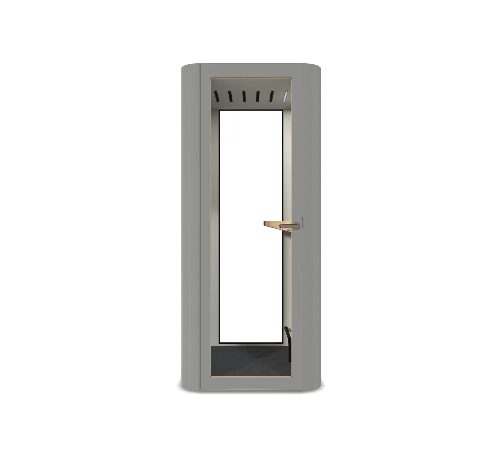 Telefonbås Space S, H225 x B100 x D100 cm, Tyst Rum
