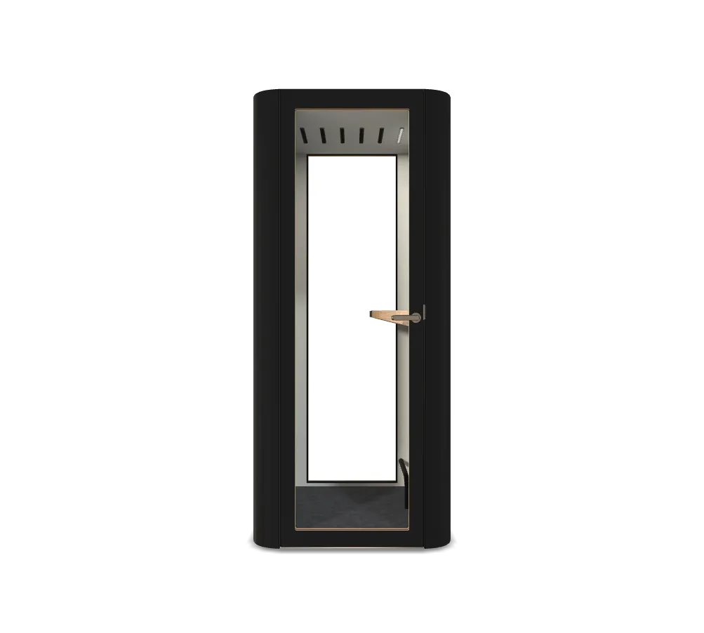 Telefonbås Space S, H225 x B100 x D100 cm, Tyst Rum