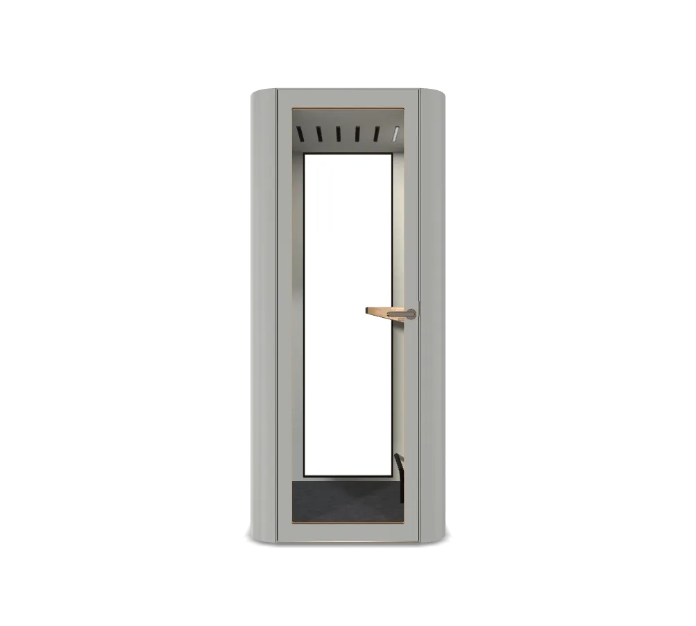 Telefonbås Space S, H225 x B100 x D100 cm, Tyst Rum
