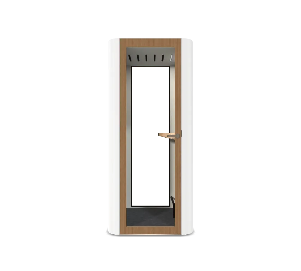 Telefonbås Space S, H225 x B100 x D100 cm, Tyst Rum