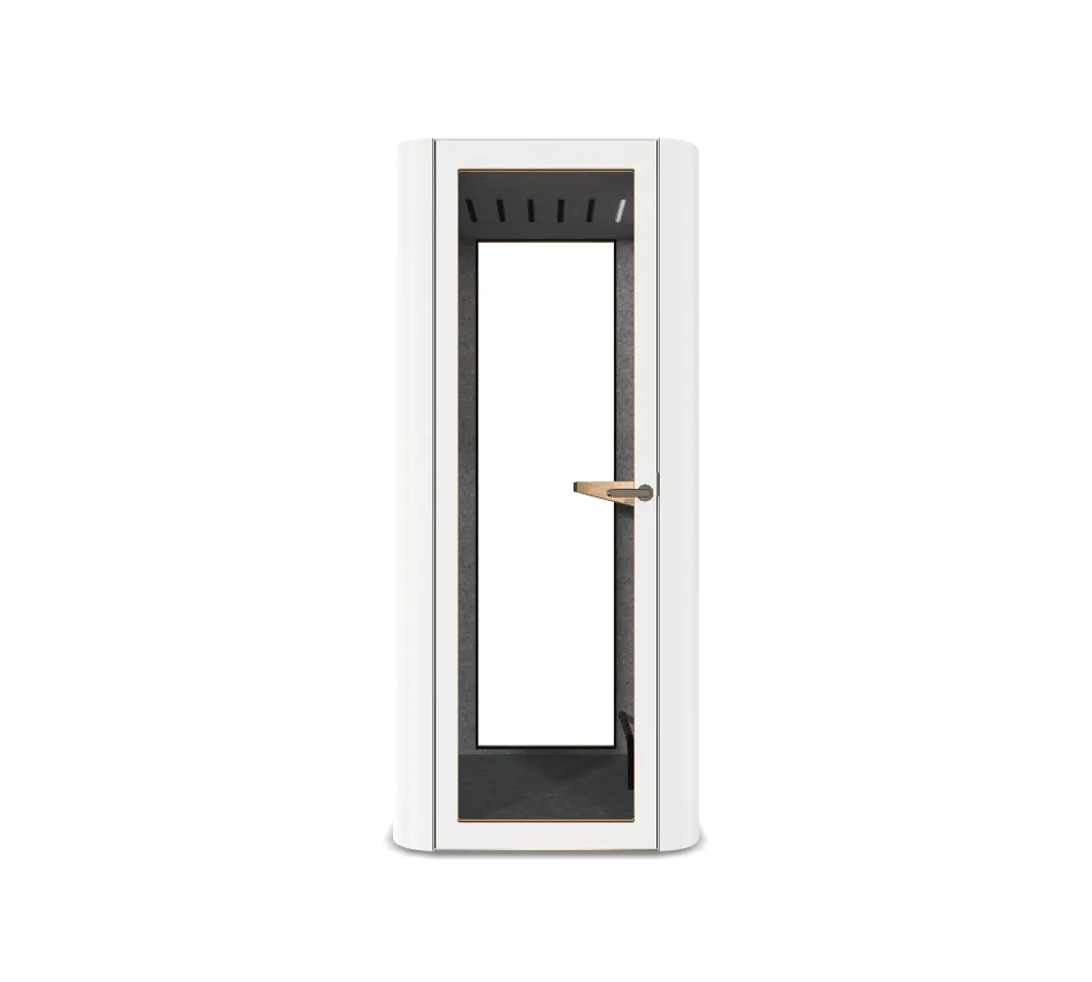 Telefonbås Space S, H225 x B100 x D100 cm, Tyst Rum