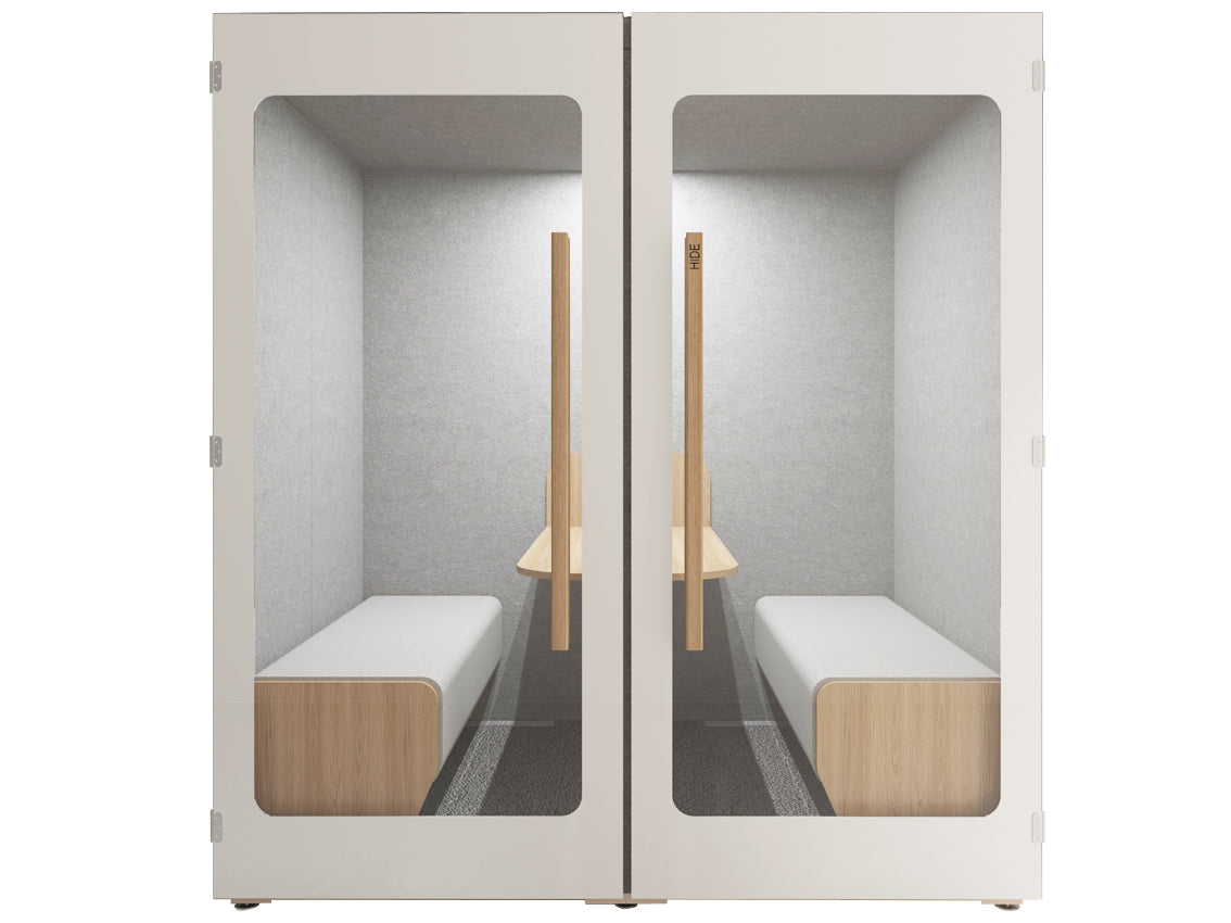 Mötesbås HIDE Tyst Rum För 4, H220 x B201 x D140 cm