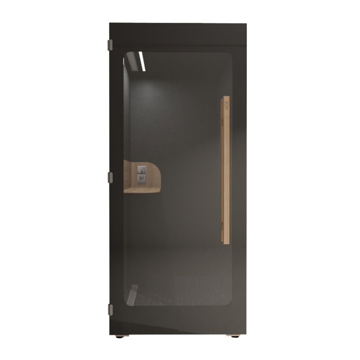 Telefonbås HIDE Single H220 x B100 x D96 cm, Tyst Rum
