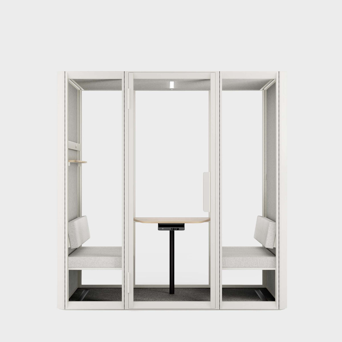 Telefonbås Jetson L4 Vit