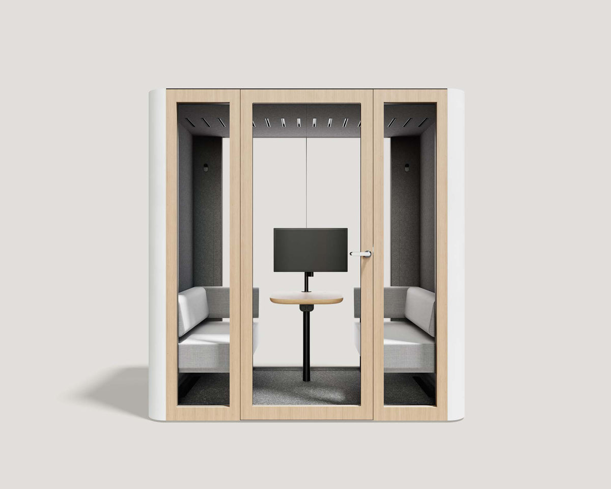 Tyst rum 4 personer Space L - H225 x B220 x D130 cm