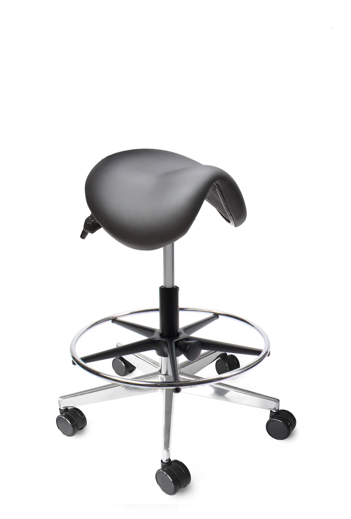 Sadelstol Officeline Polo M Active - Desinficerbart Konstläder
