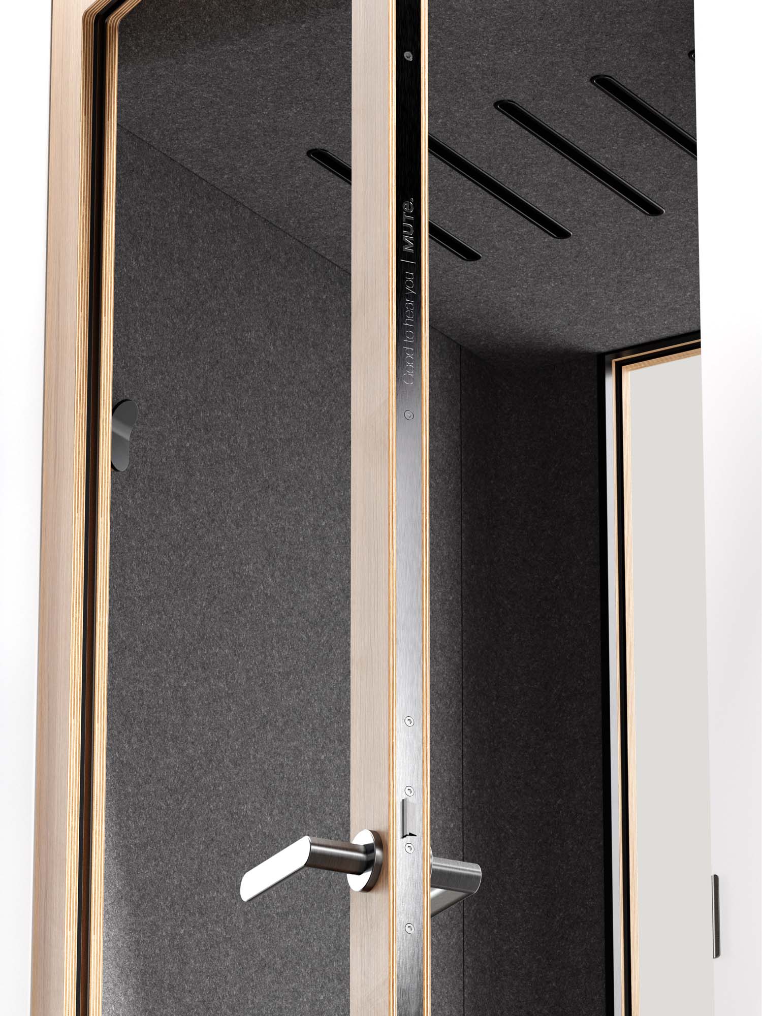 Dörr Telefonbås Space S Standard