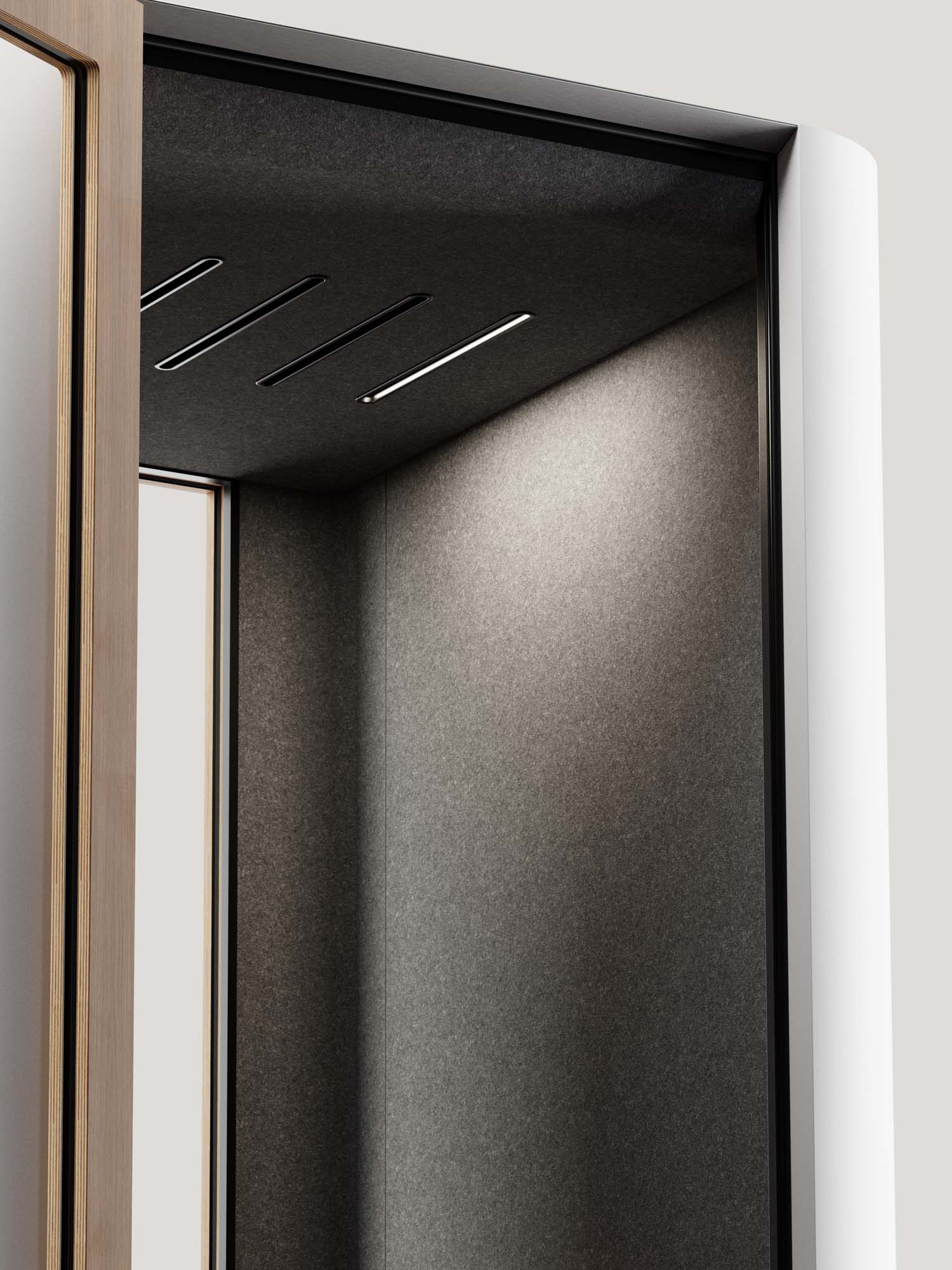 Belysning Telefonbås Space S Standard