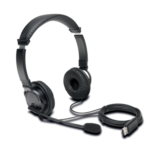 Hörlurar med mikrofon Kensington USB-A Hi-Fi Headset