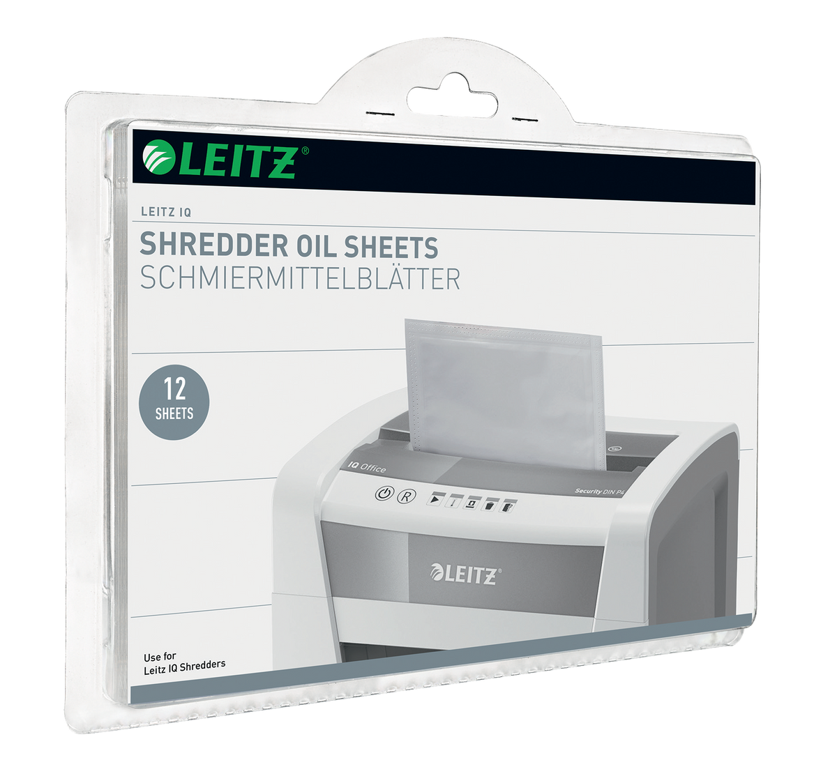 Oljepapper till Leitz IQ dokumentförstörare (12 st)