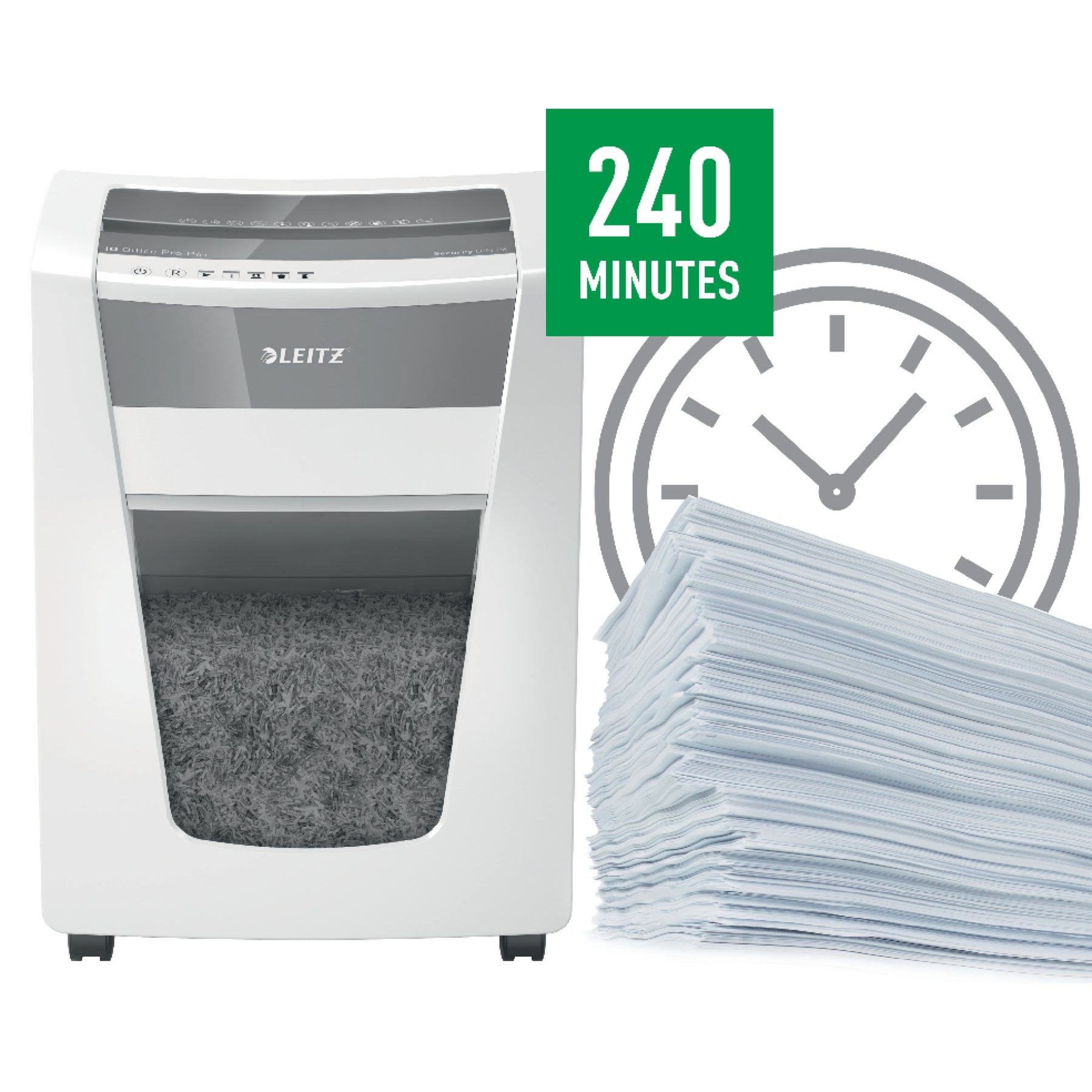 Dokumentförstörare P6 + | Leitz IQ Office Pro