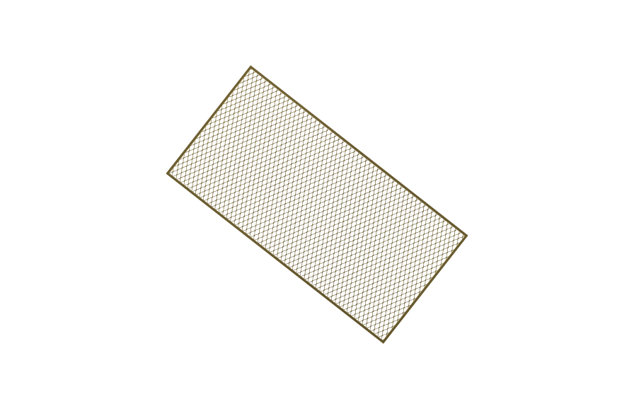 Dekorativt nätgaller till Tiles takabsorbenter In The Grid