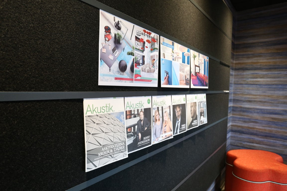 Ljudabsorberande Anslagstavla Storyboard EcoSUND®