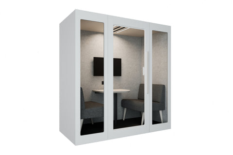 Mötesbås Beltton Pod Two H225 x B215 x D105 cm