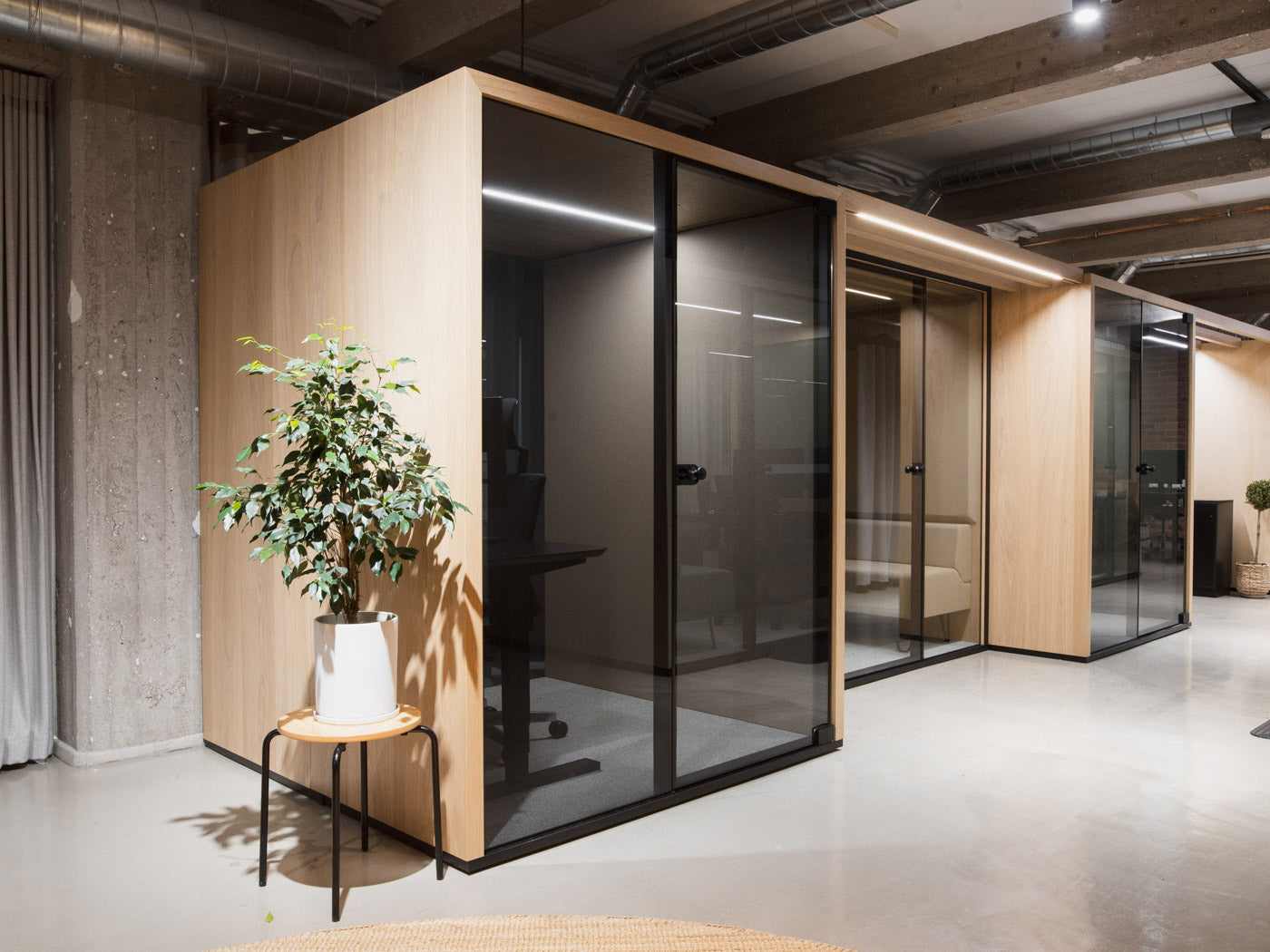 Lohko Picea3 kontorsbås | 1-2 personer