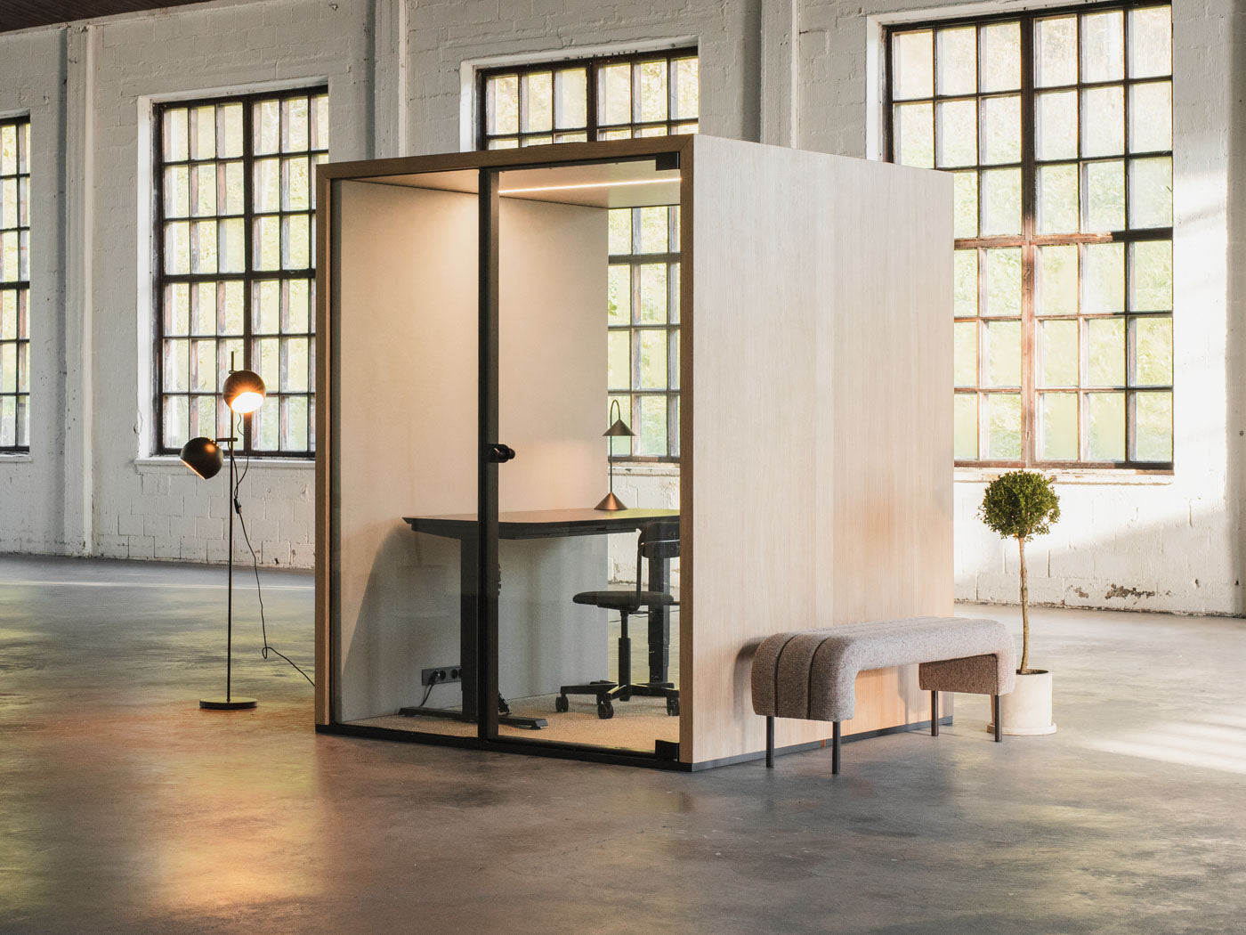 Lohko Picea3 kontorsbås | 1-2 personer