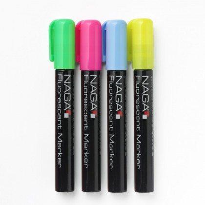 Chalk Marker 16mm Fluorescent 4-pack - Wulff Beltton