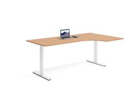 Hörnskrivbord Höger 200x120x80cm - Ergofunk Smart