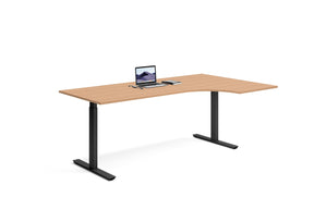 Hörnskrivbord Höger 200x120x80cm - Ergofunk Smart