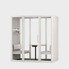 Telefonbås Jetson L4 Vit