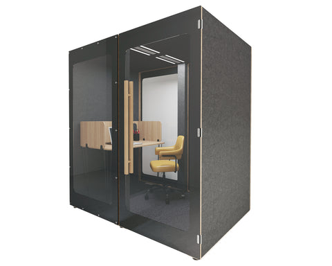 Tyst rum HIDE Mini Office H220 x B201 x D140 cm