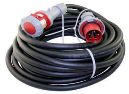 Motorkabel 20m 63A/400V