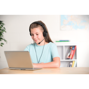 Hörlurar med mikrofon Kensington USB-A Hi-Fi Headset