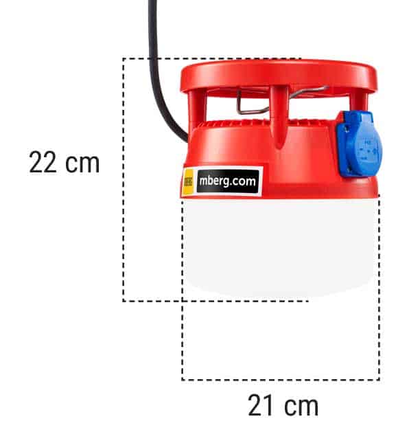 LED-Byggplatsarmatur 230V, MBerg® 2.0