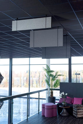 Ljudisolerande Paneler, Rumsdelare Effekt EcoSUND® PENDENT